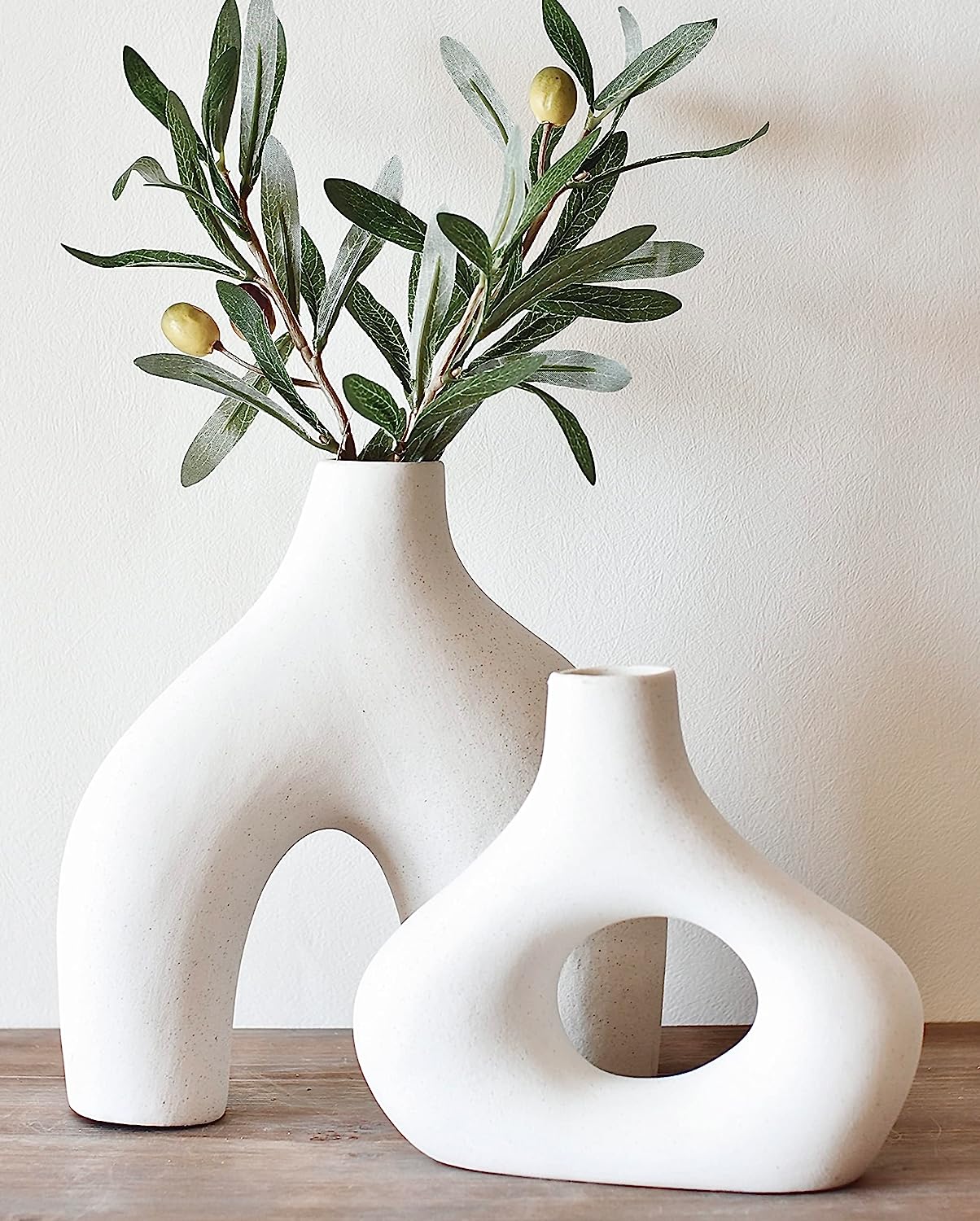 Set of 2 Scandinavian Modern Vases