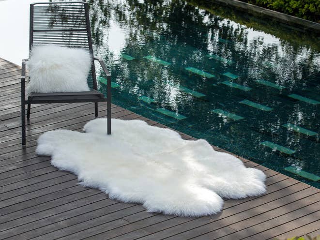 Lined Sheepskin Rug