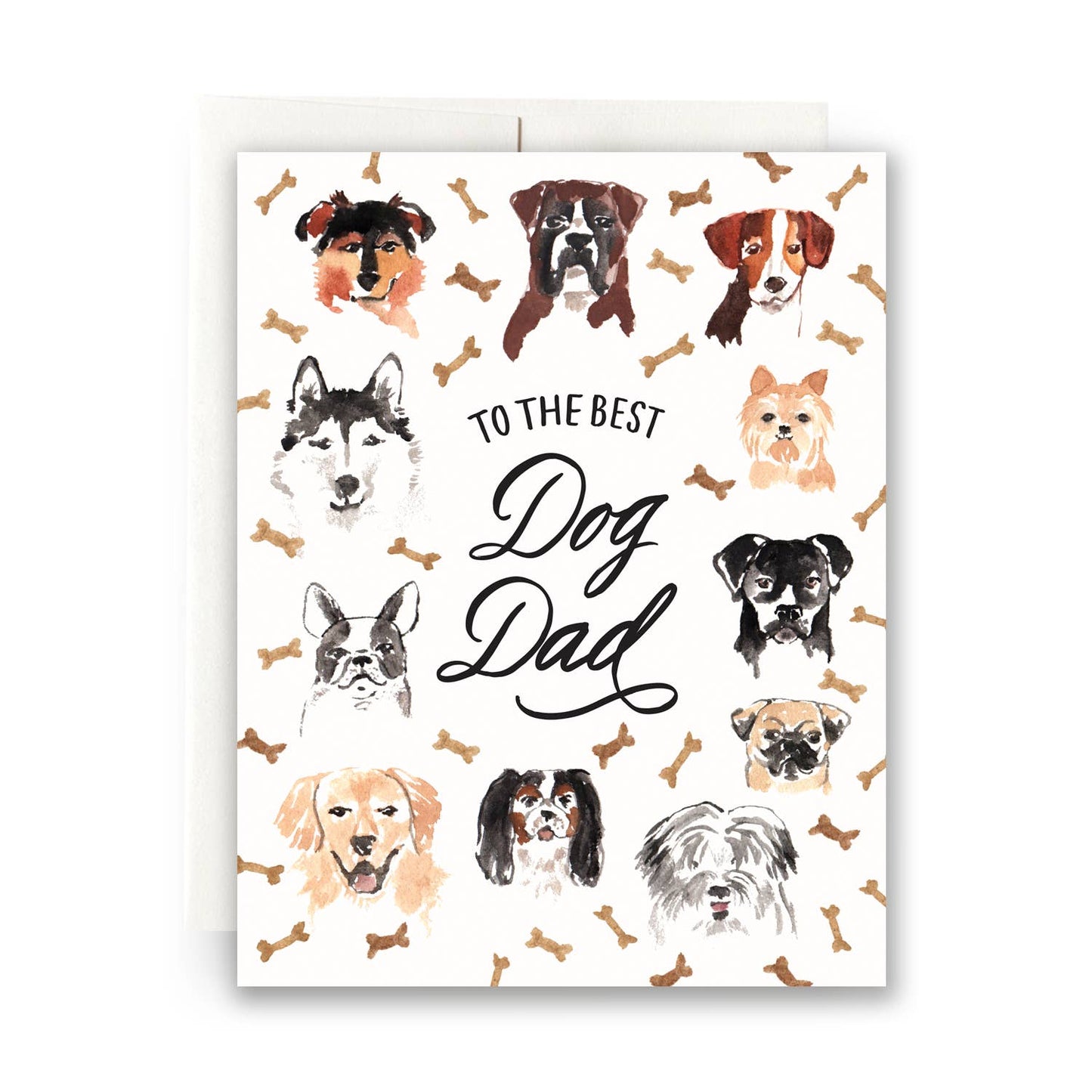 Best Dog Dad Card