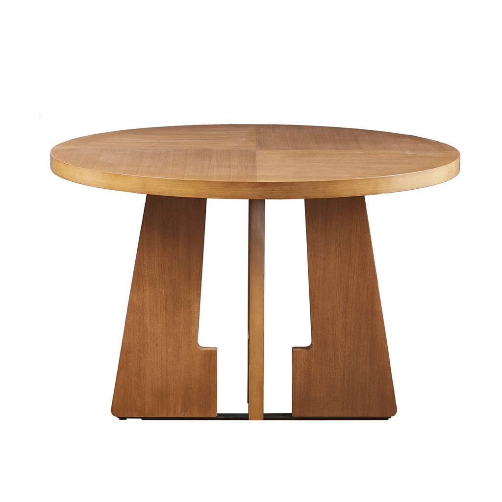 44" Round Modern Dining Table Seats 4 People